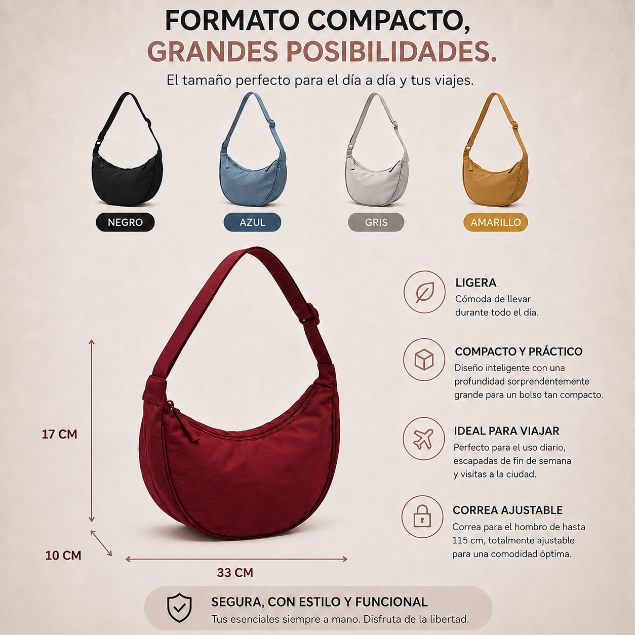 ALBA | Bolso de hombro