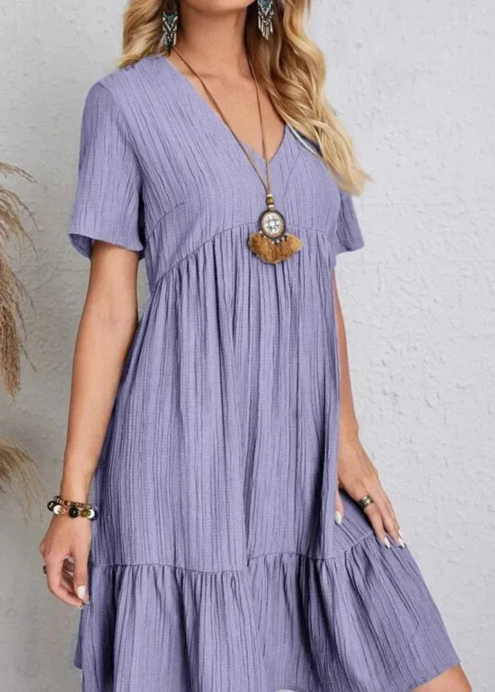 Lucía - Vestido elegante que disimula el vientre
