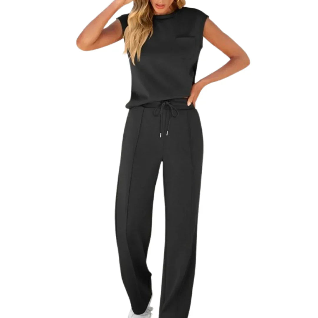 Alba – Conjunto informal de verano suave para estar por casa