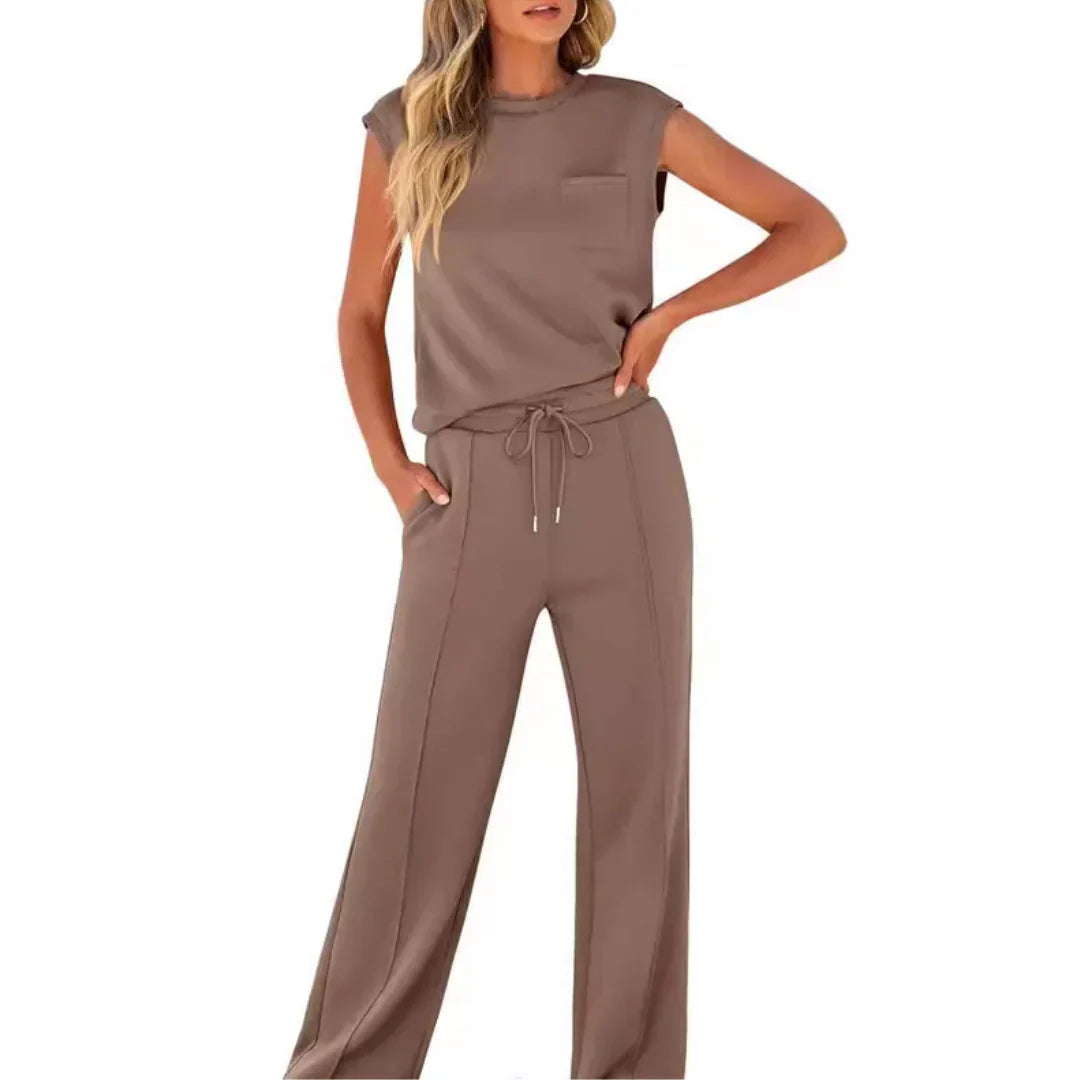 Alba – Conjunto informal de verano suave para estar por casa