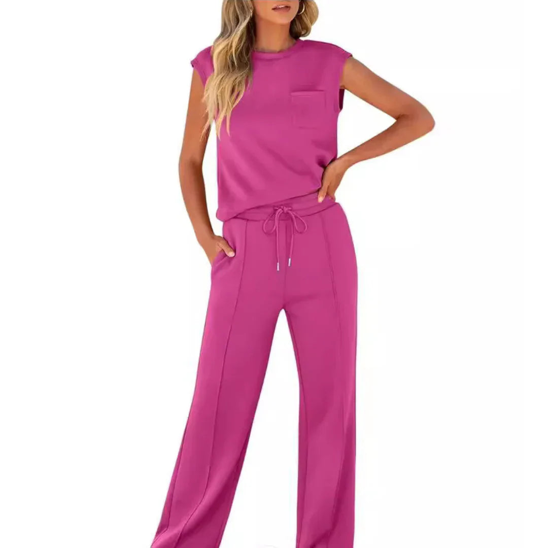 Alba – Conjunto informal de verano suave para estar por casa