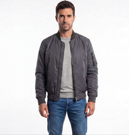 Chaqueta Bomber Informal