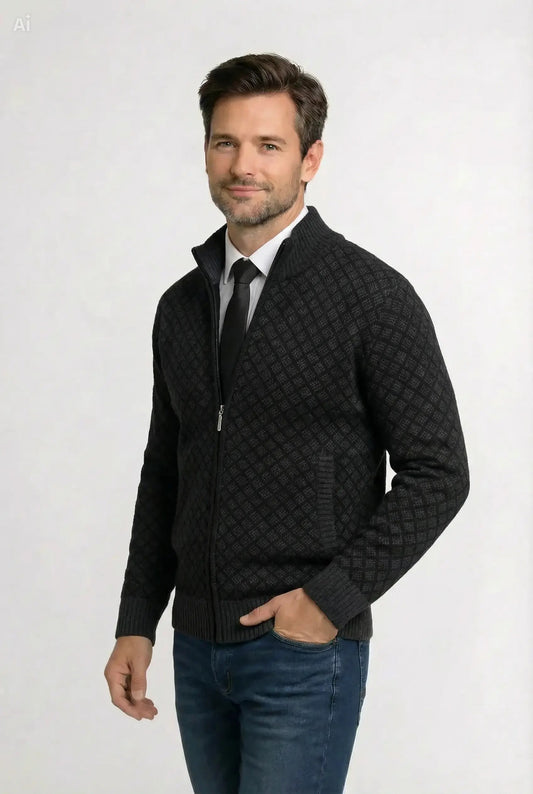 Oliver | Cárdigan casual de lujo