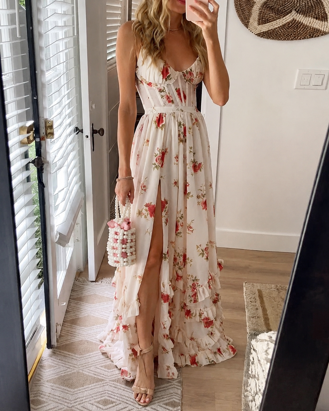Valeria™ | Vestido romántico con estampado floral
