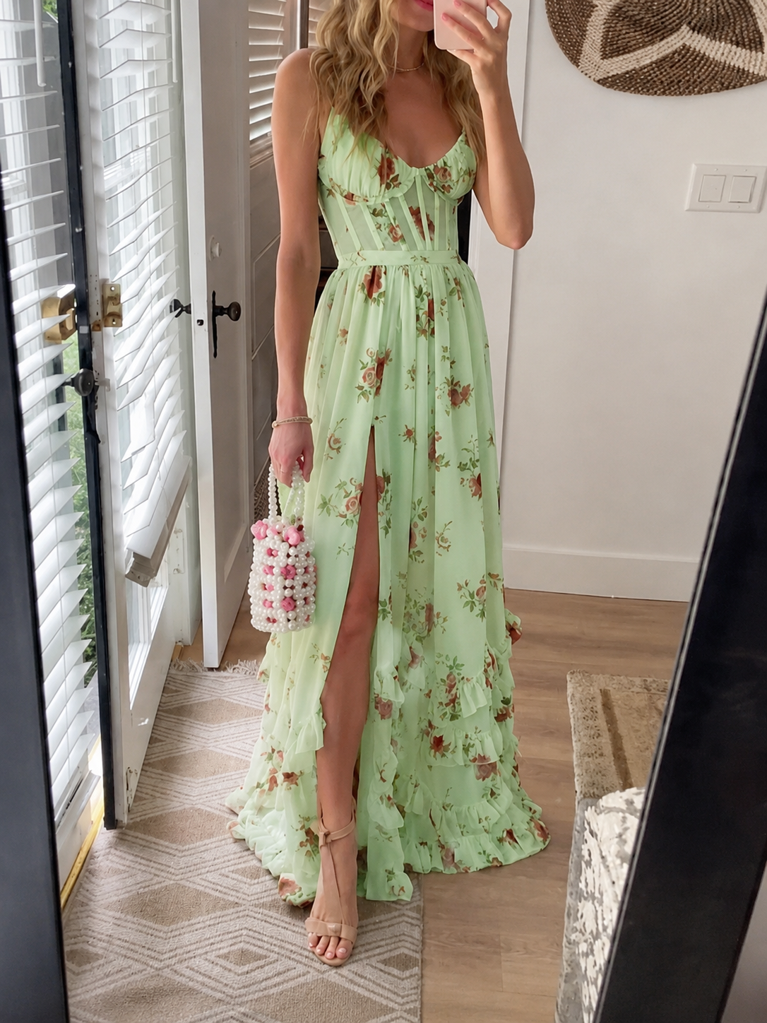 Valeria™ | Vestido romántico con estampado floral