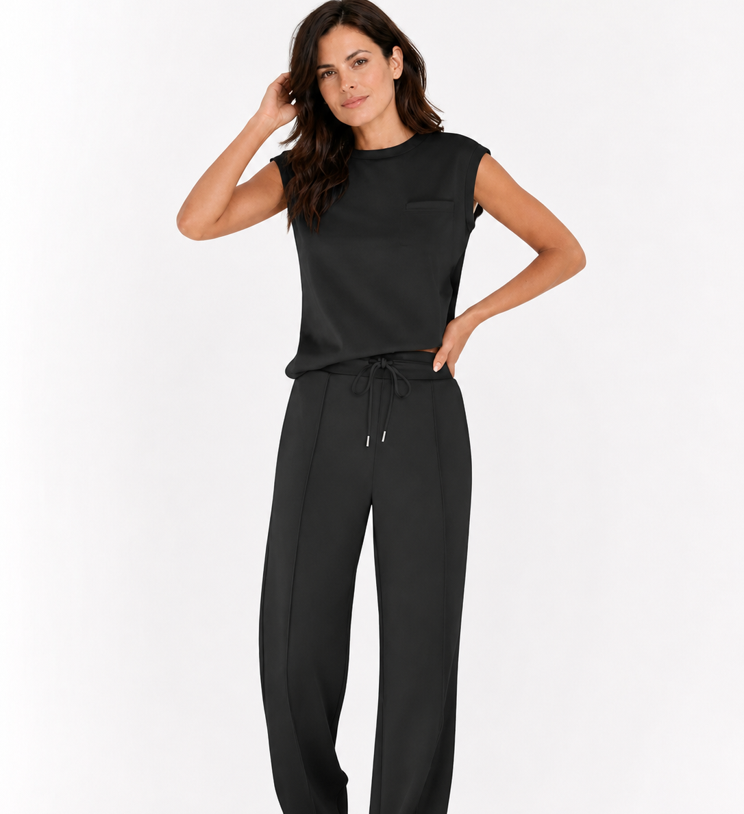 Alba – Conjunto informal de verano suave para estar por casa