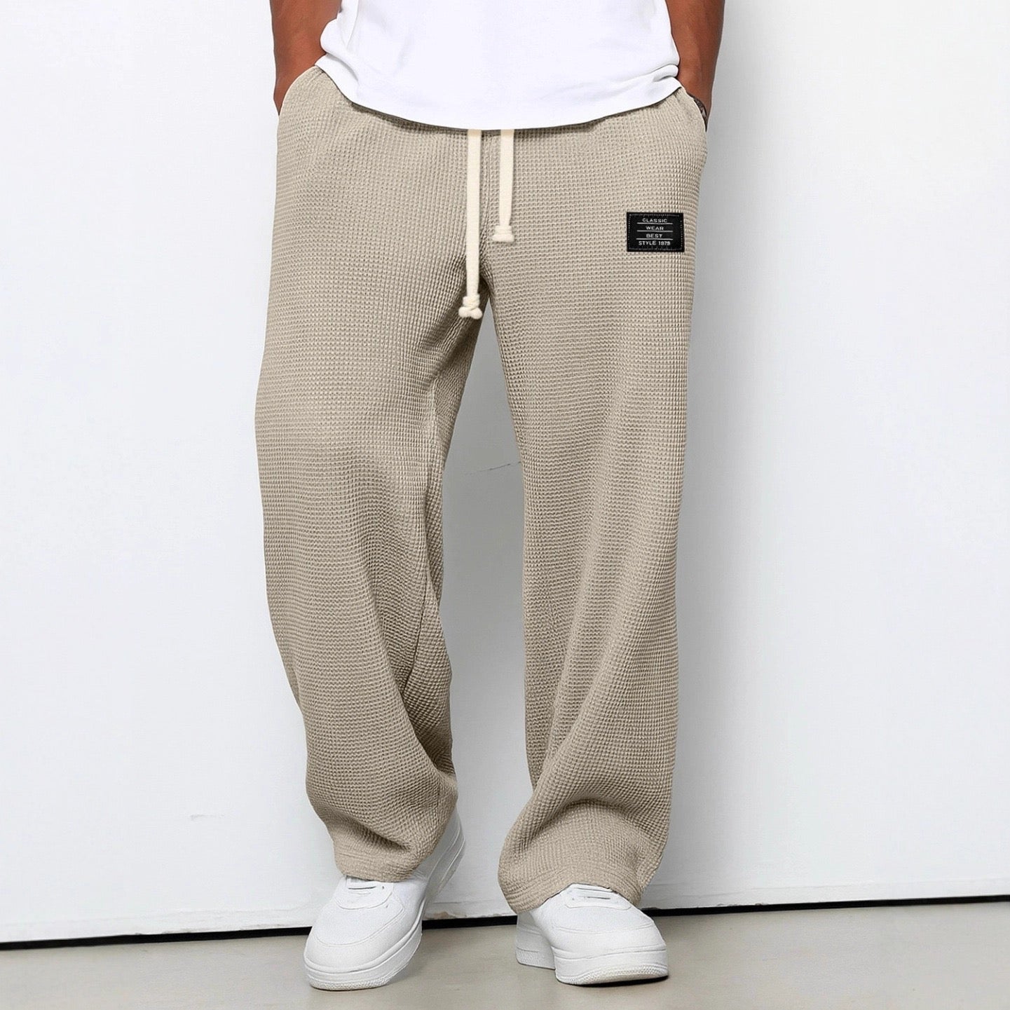 Pantalones Anchos De Corte Cómodo