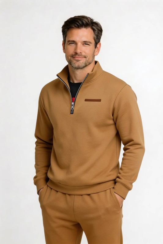 Gonzalo – Sudadera de polar cómoda y casual para hombre