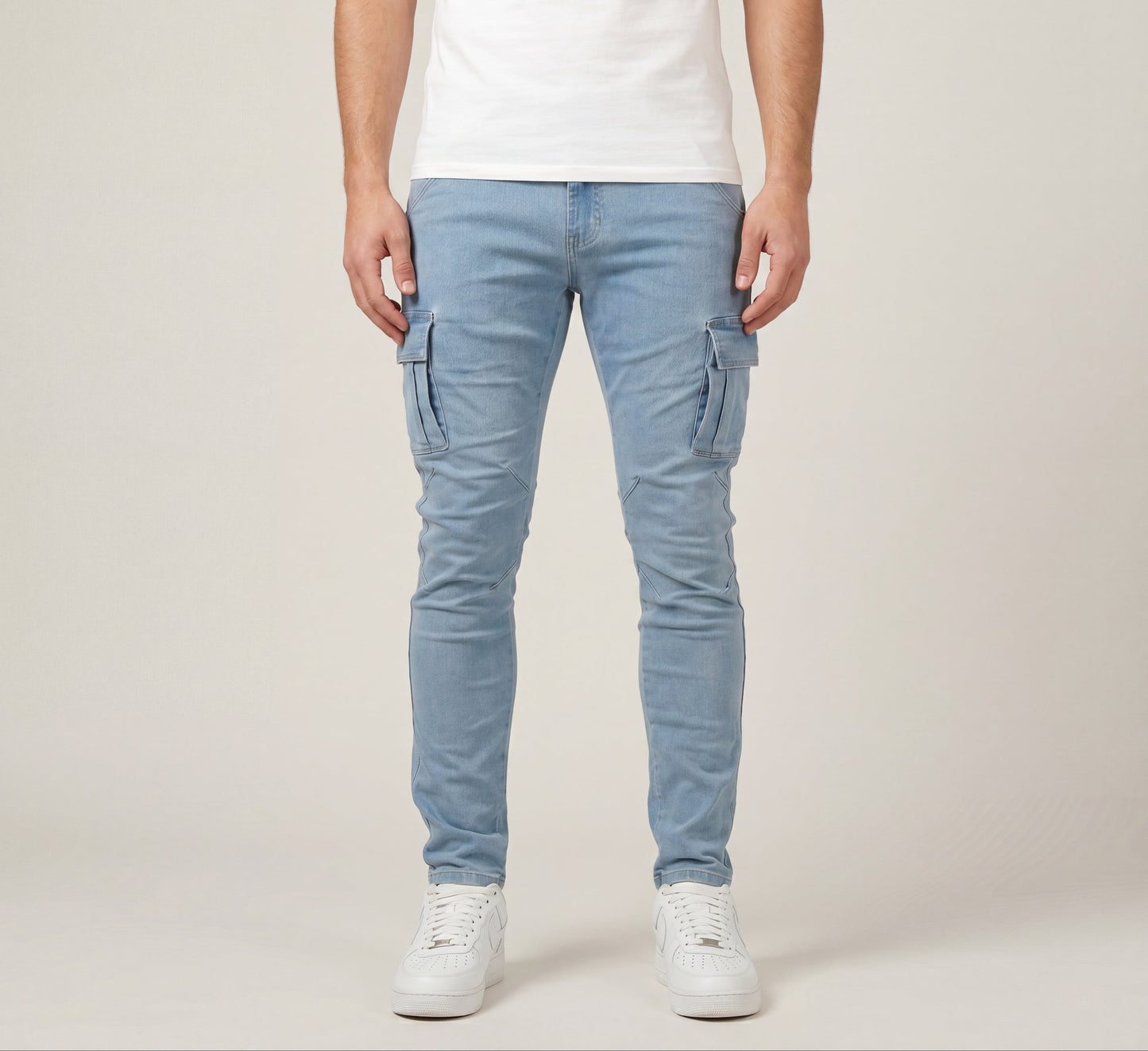 Pantalón Cargo  Elástico