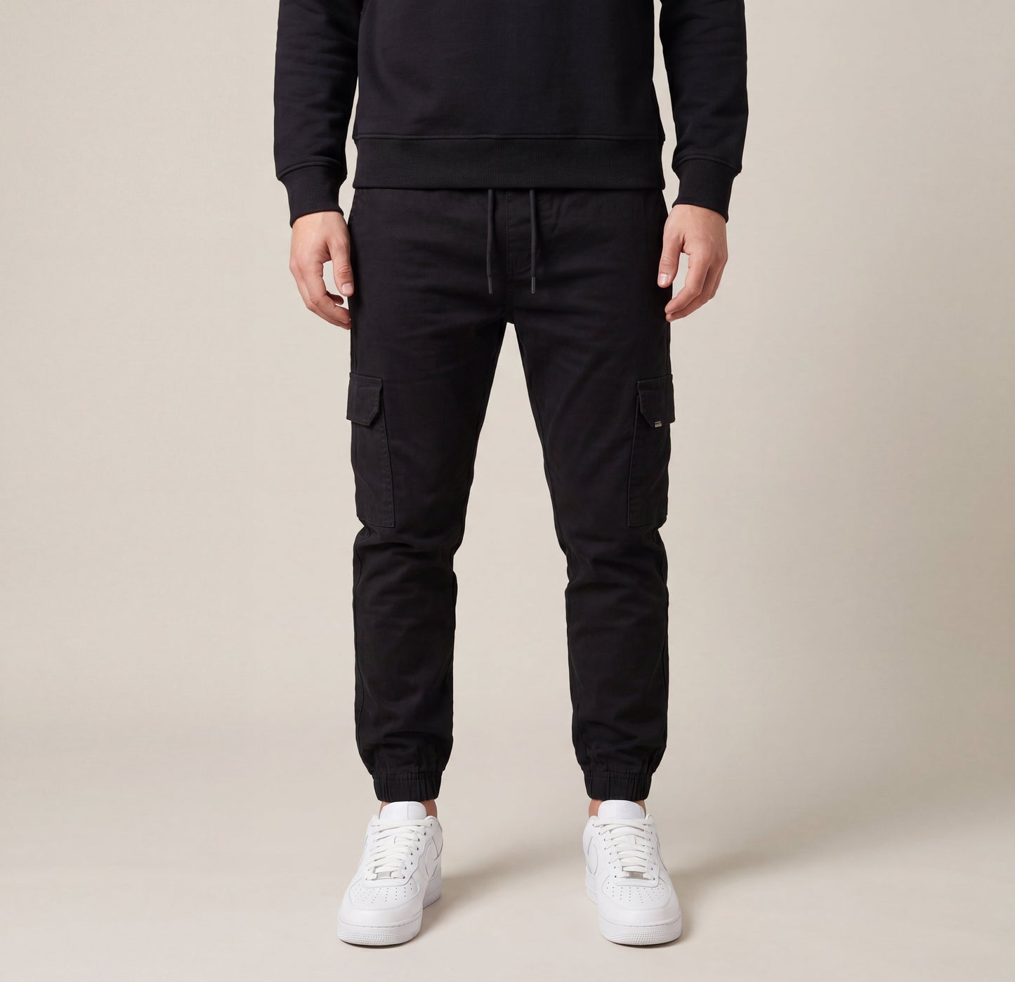 Pantalones cargo elásticos