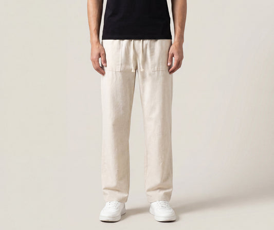 Pantalones de verano de lino informales