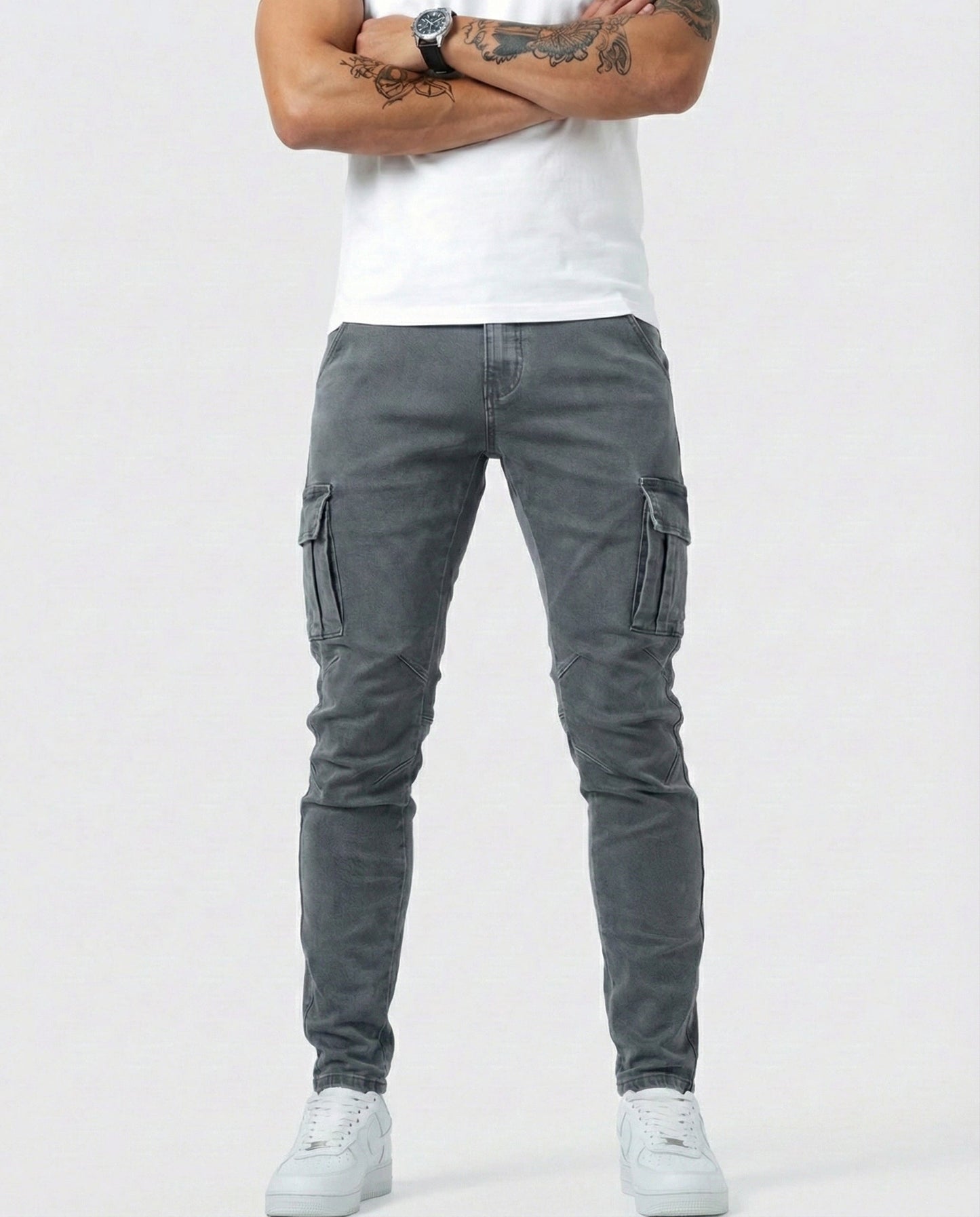 Pantalón Cargo  Elástico