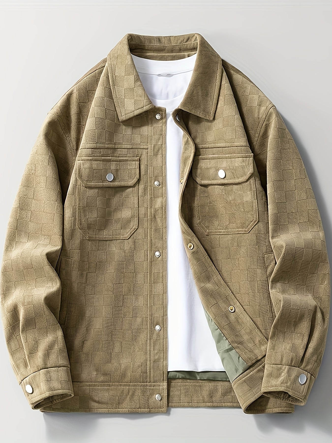 Chaqueta de cuadros